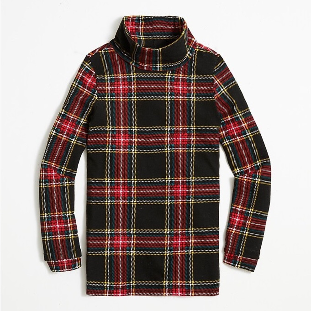NEW Crewcuts Girls Printed Turtleneck size 4-5